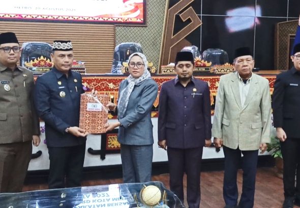 DPRD Metro Paripurna Teken KUA-PPAS APBD Tahun 2027.